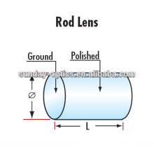 High Precision Processing Optical Glass K9 Cylindrical Rod Lens